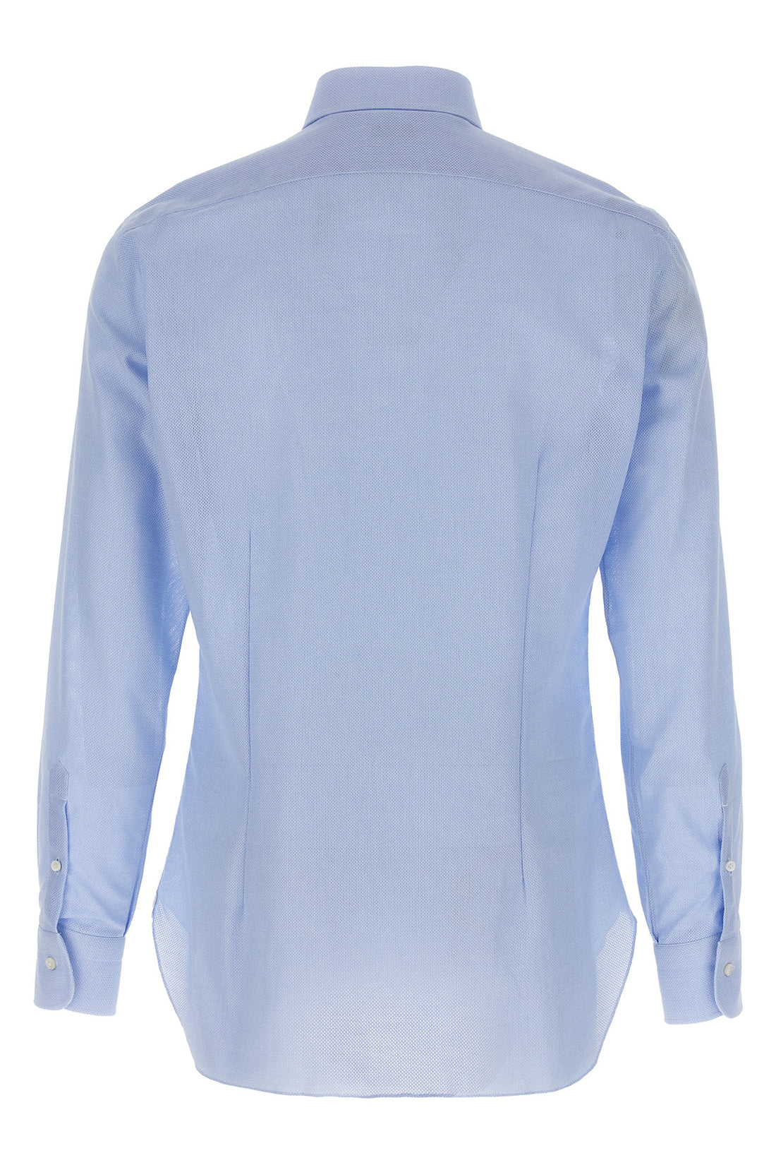BARBA 38 cm honeycomb cotton shirt