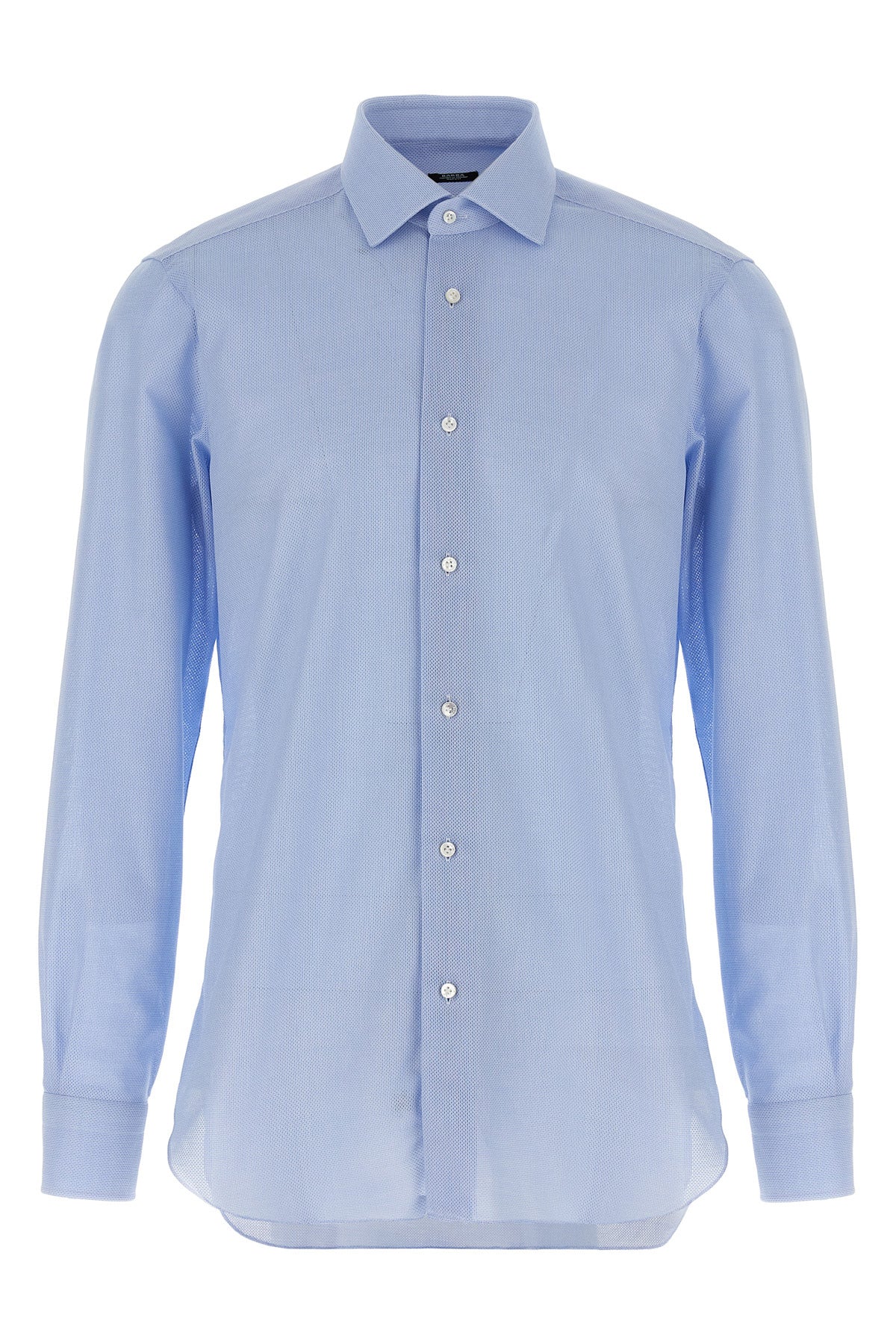 honeycomb cotton shirt