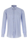 striped cotton poplin shirt