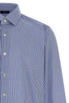 striped cotton poplin shirt