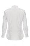 stretch cotton poplin shirt