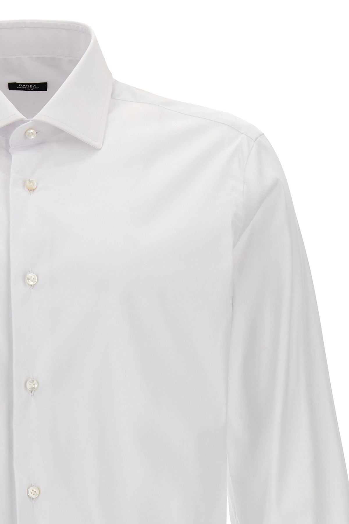 stretch cotton poplin shirt