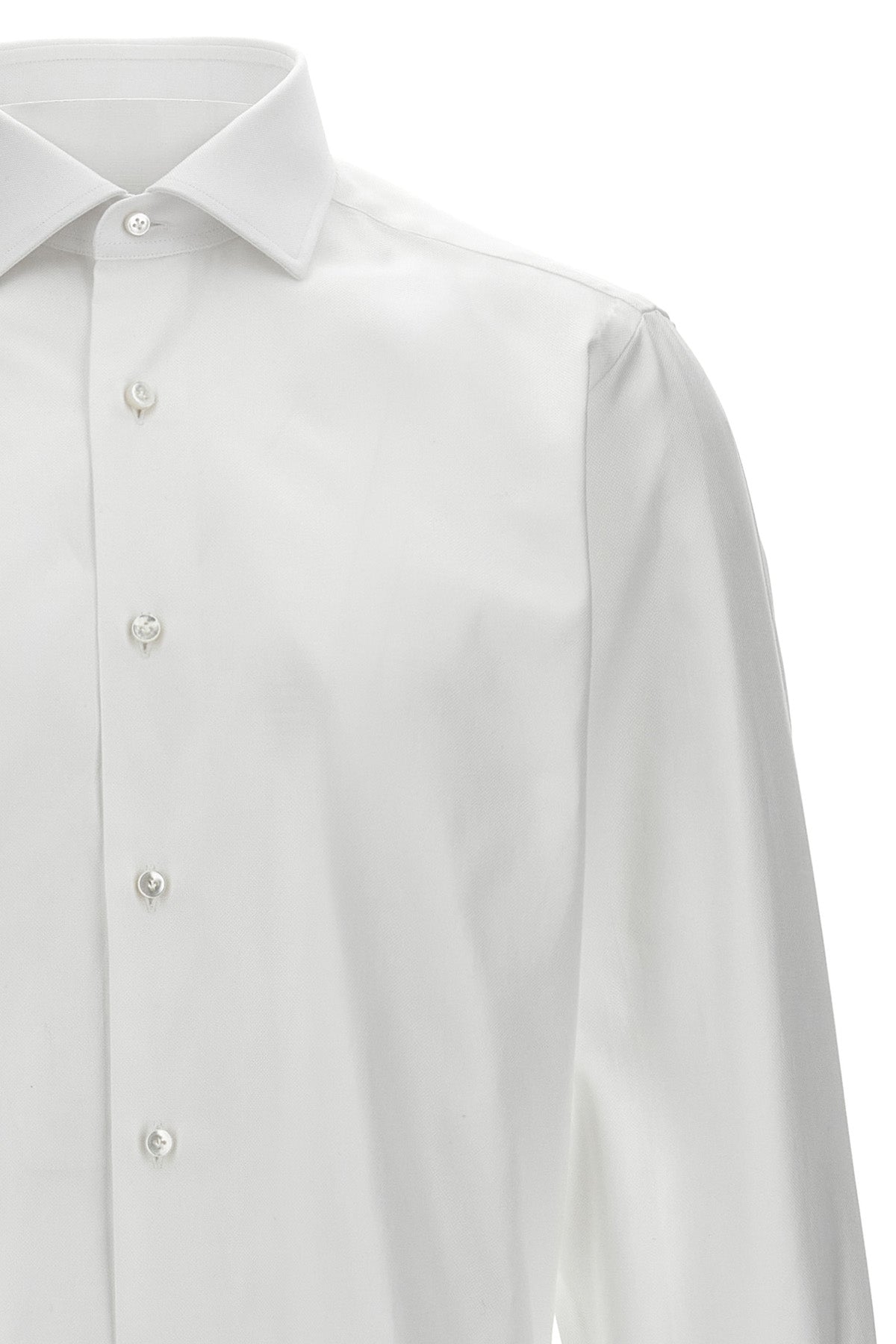 journey micro-pearl cotton shirt