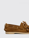 fringed suede loafers