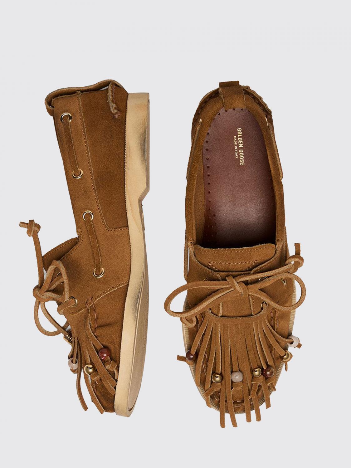 fringed suede loafers
