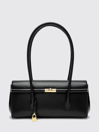 marlene grained leather bag