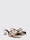woman's heeled sandal