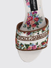 woman's heeled sandal