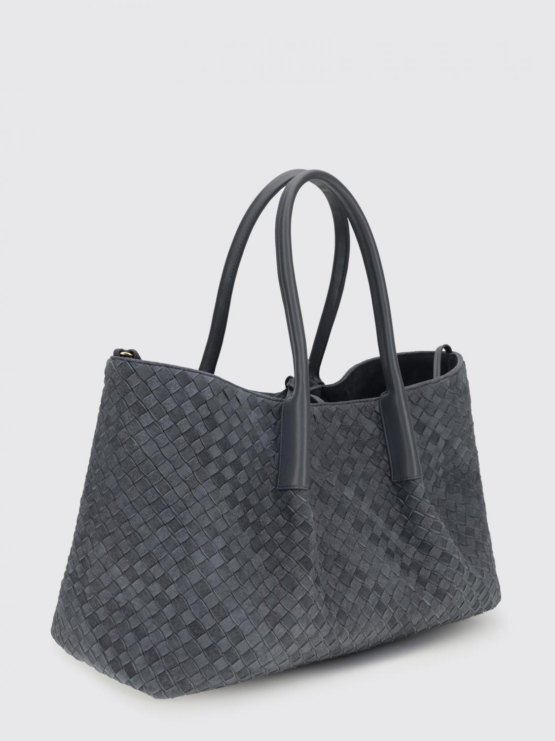 pinacoteca woven suede bag