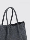 pinacoteca woven suede bag