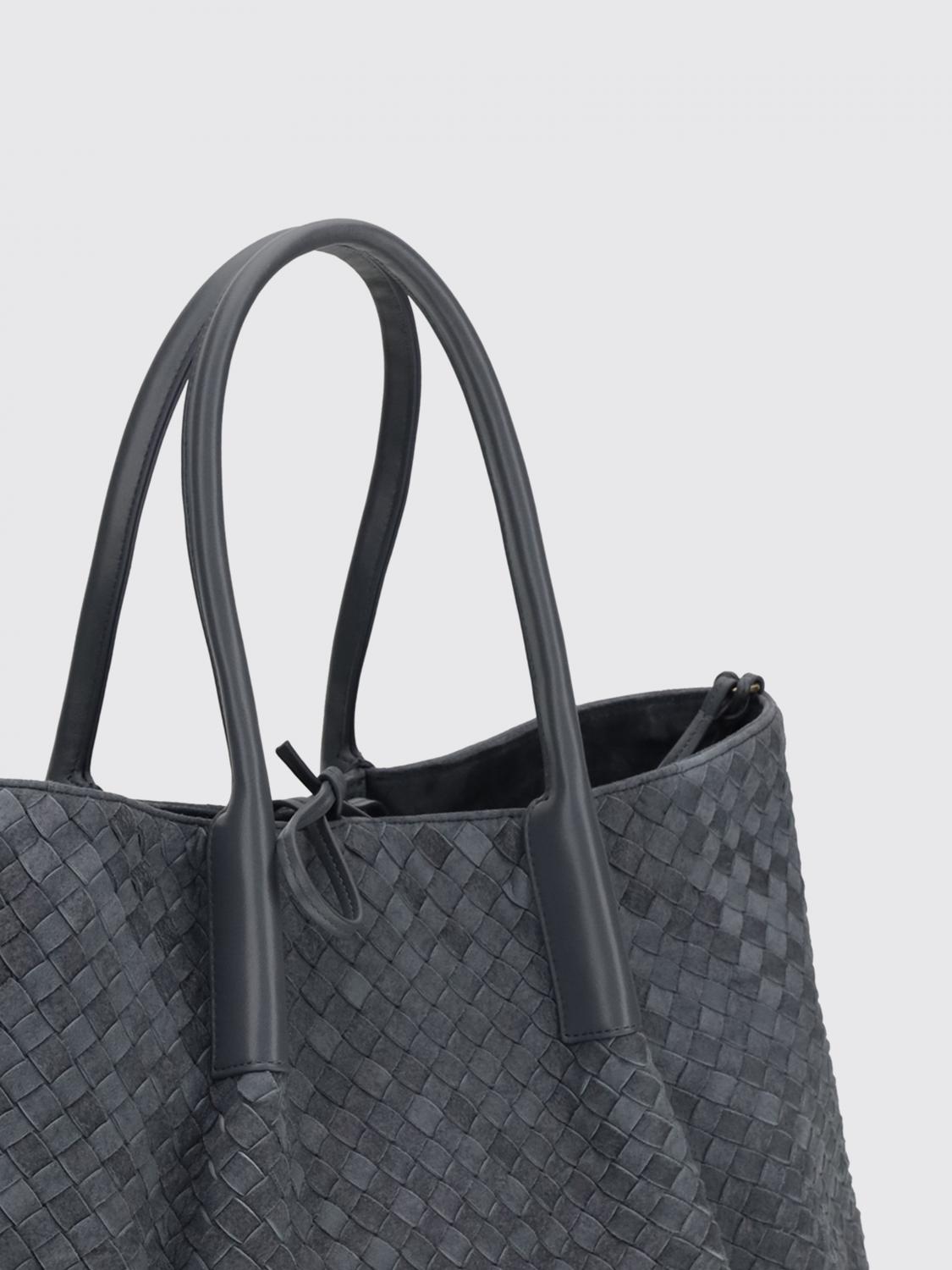 pinacoteca woven suede bag