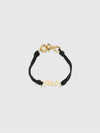 cassandre leather and brass bracelet