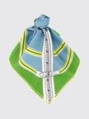printed silk scarf