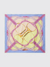 printed silk scarf