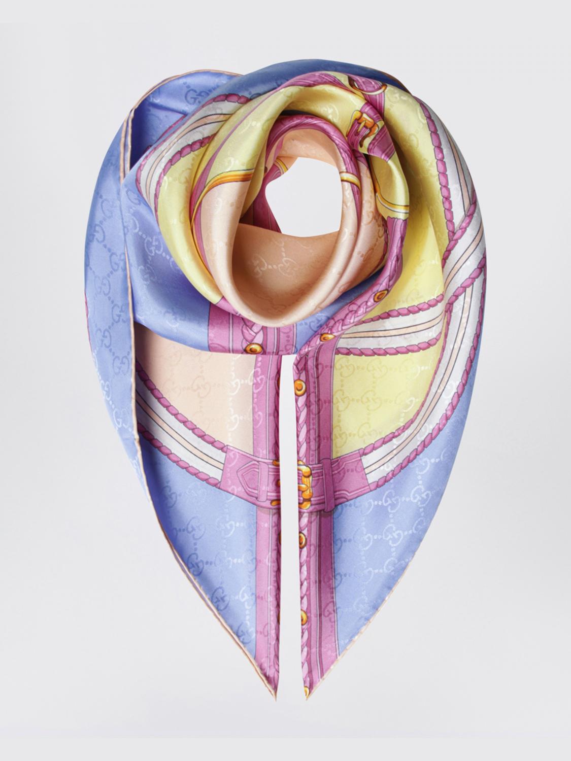 woman's neck scarf