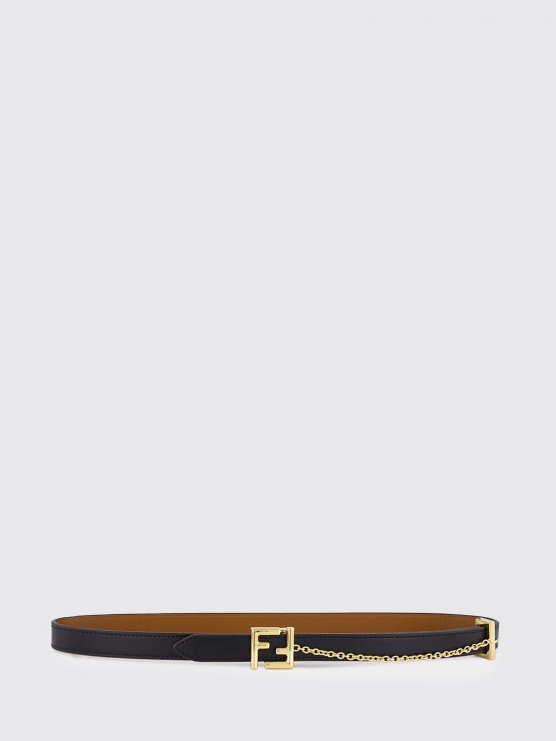 reversible ff calfskin belt