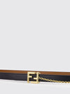 reversible ff calfskin belt