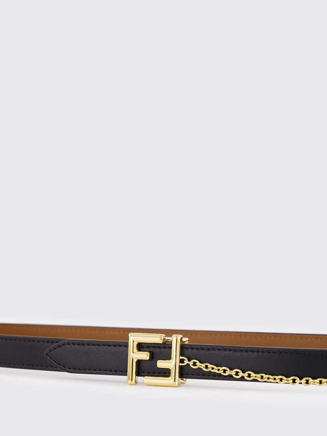 reversible ff calfskin belt