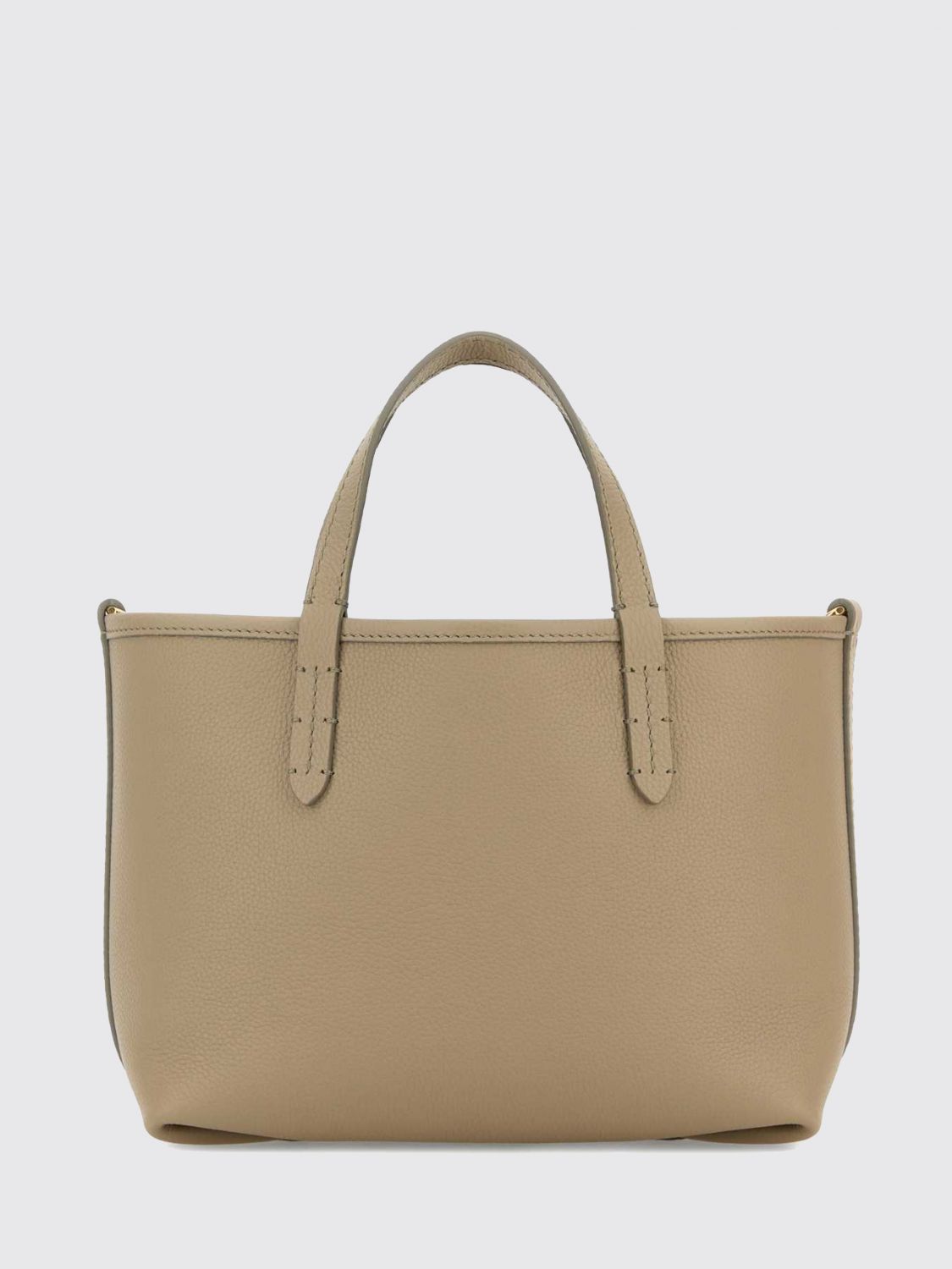 bloomsbury mini reversible leather and fabric bag by