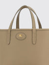 bloomsbury mini reversible leather and fabric bag by