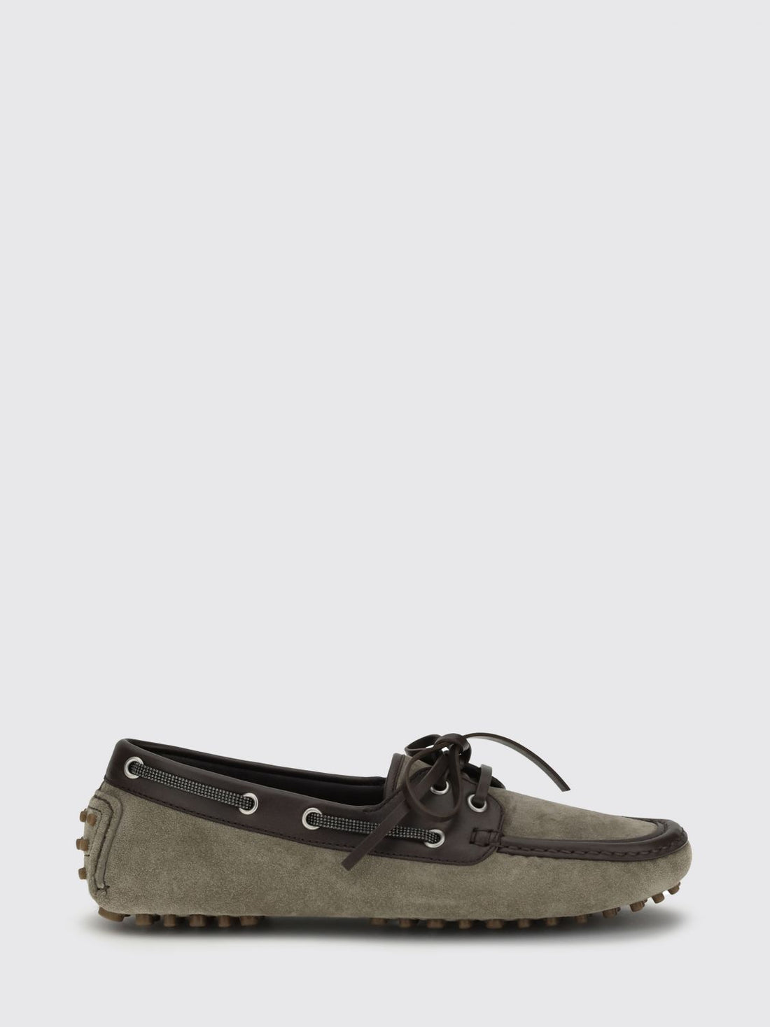 BRUNELLO CUCINELLI 37 suede driver loafers by