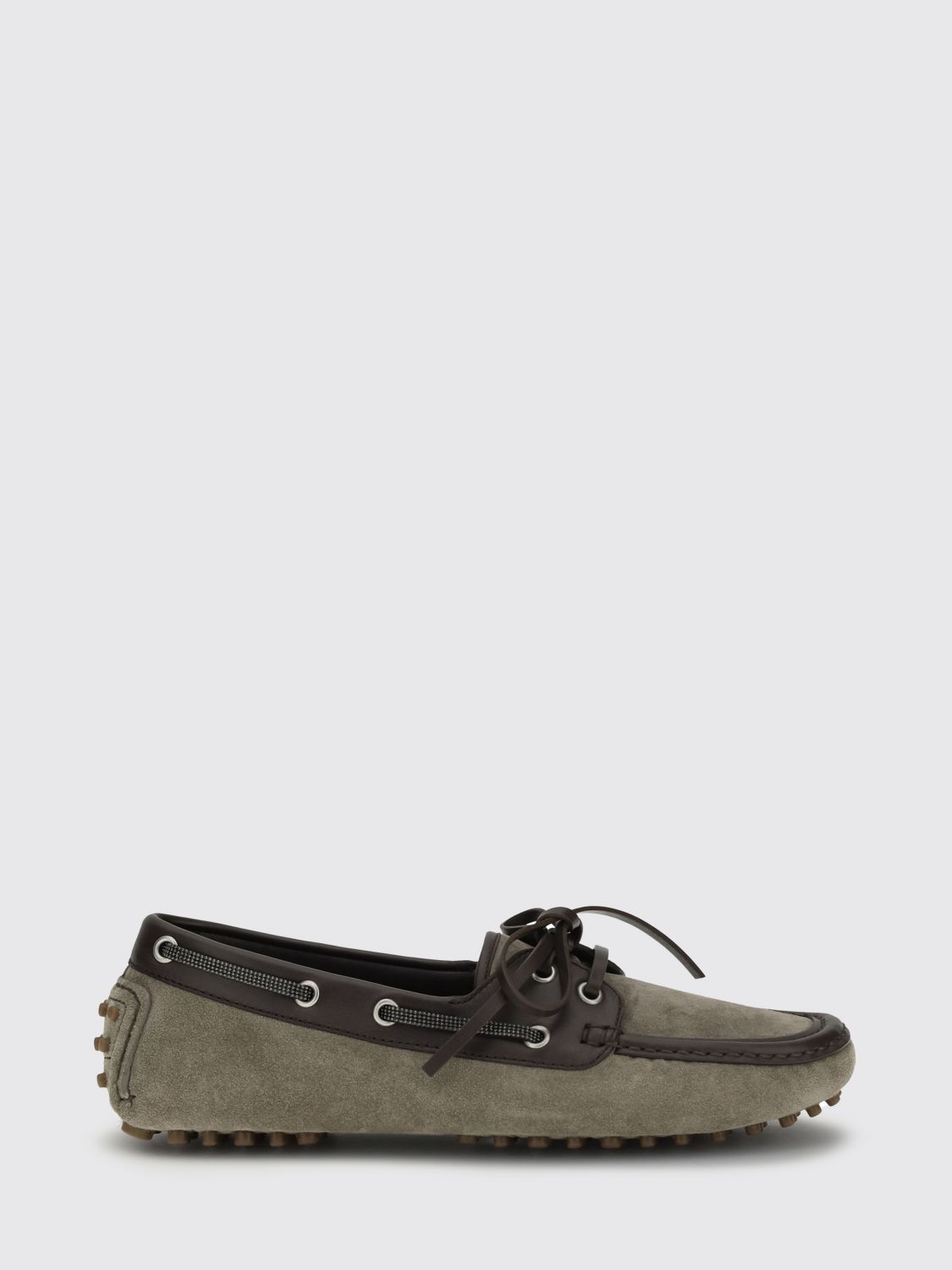 suede driver loafers by