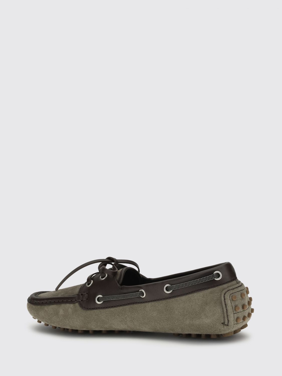 suede driver loafers by