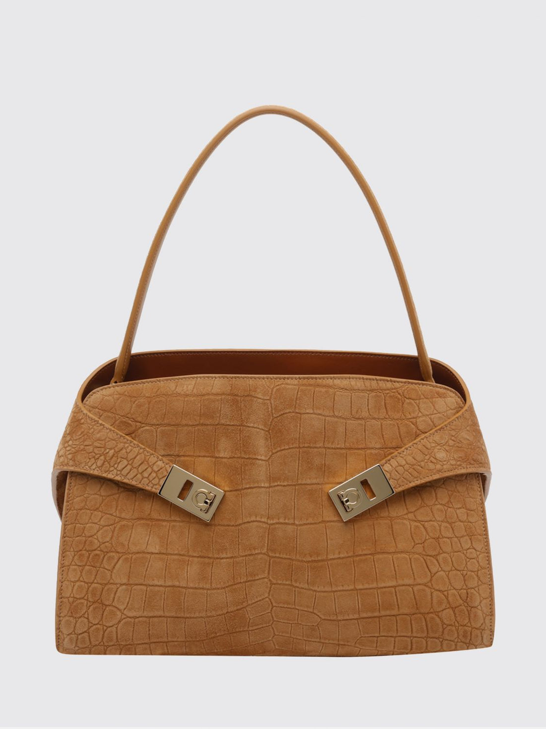 FERRAGAMO OS hug soft shoulder bag (m)