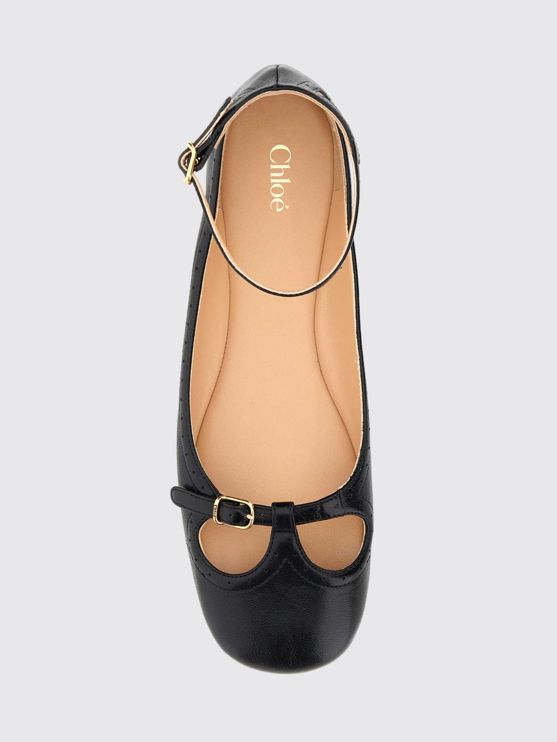 woman's ballet flat chloé