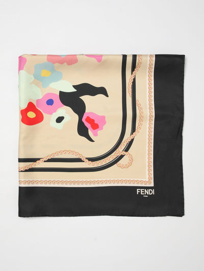printed silk scarf