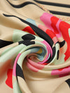 printed silk scarf