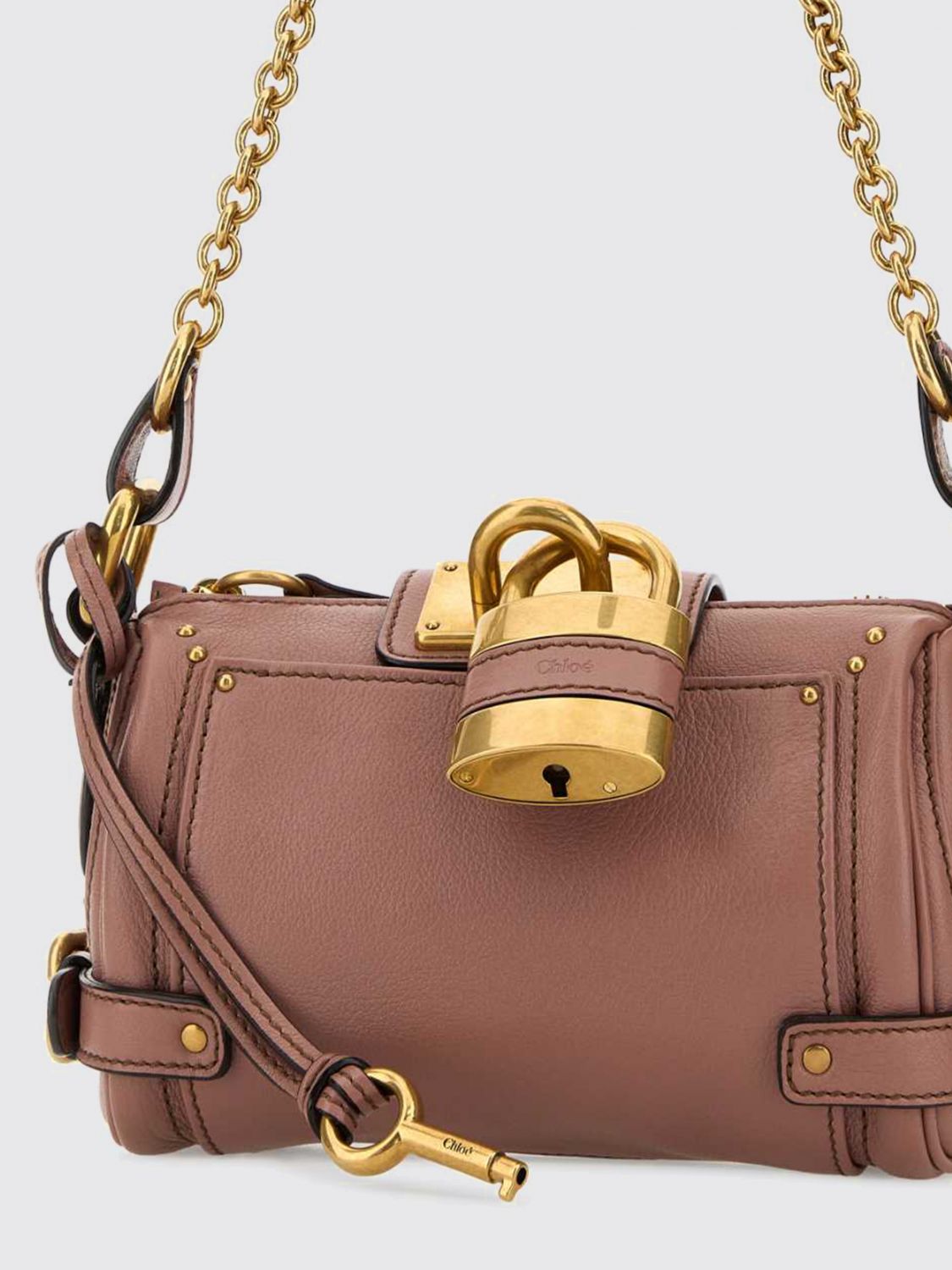 chloé paddington chain bag