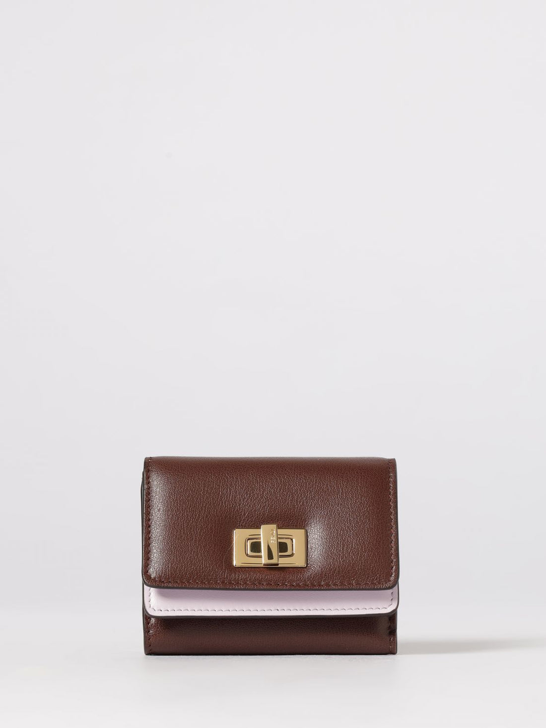 FENDI OS way leather wallet