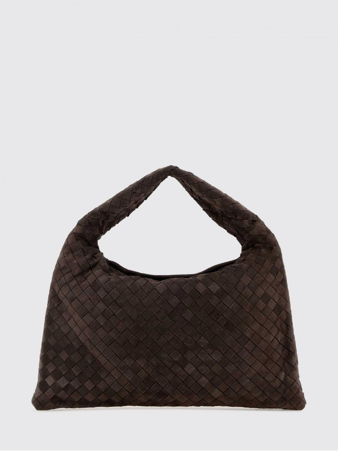 BOTTEGA VENETA OS hop bag in intrecciato suede