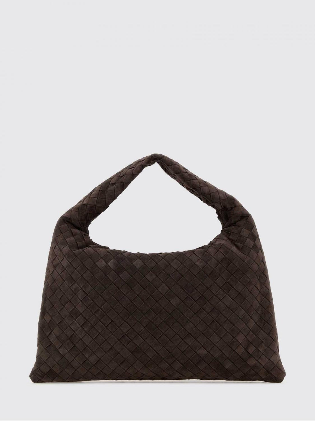 BOTTEGA VENETA OS hop bag in intrecciato suede