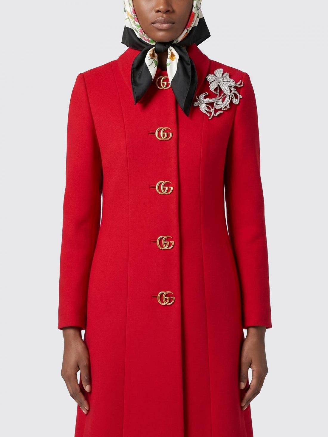 GUCCI OS scarf woman