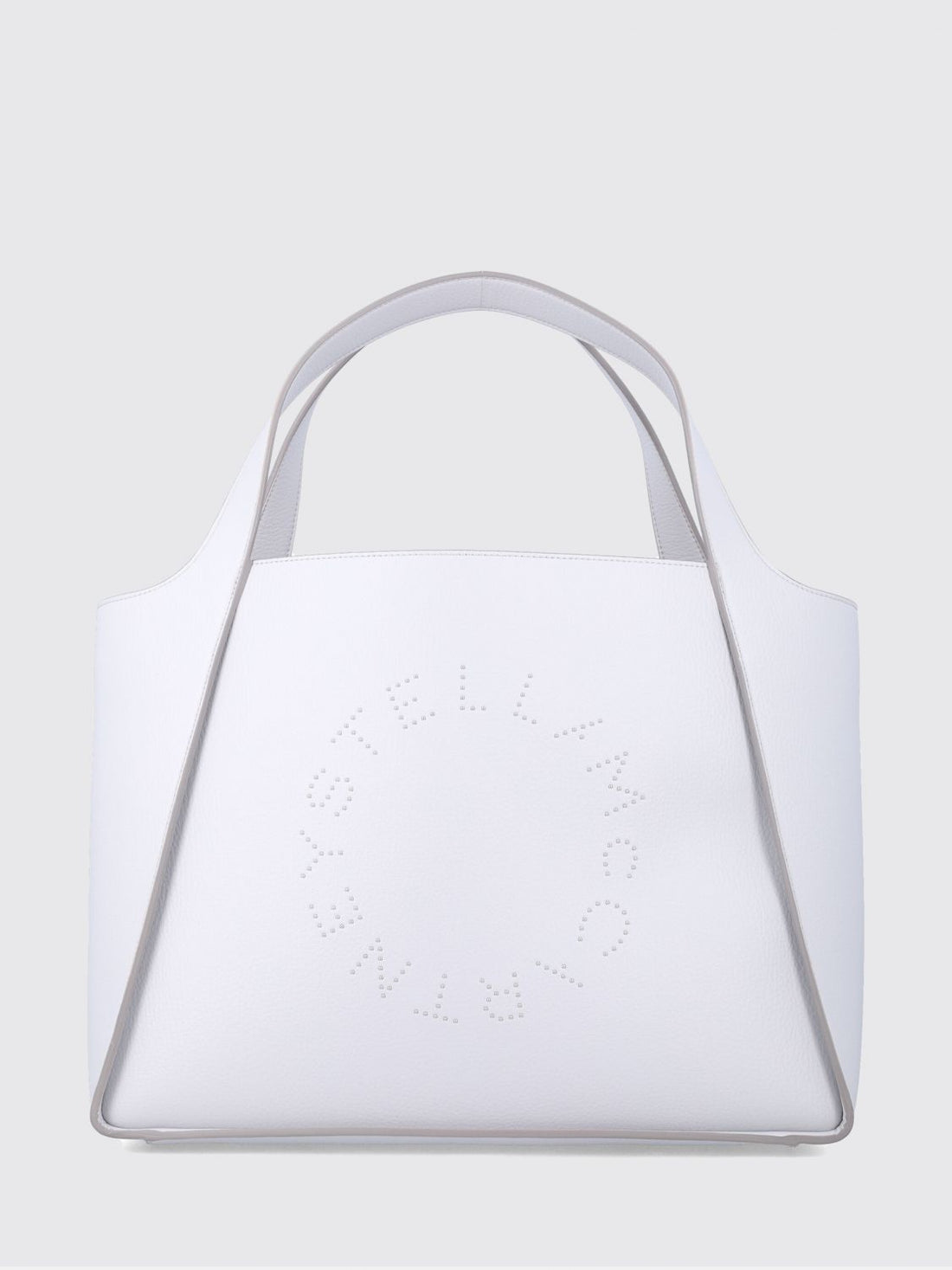 STELLA MCCARTNEY OS faux leather bag with micro stud logo