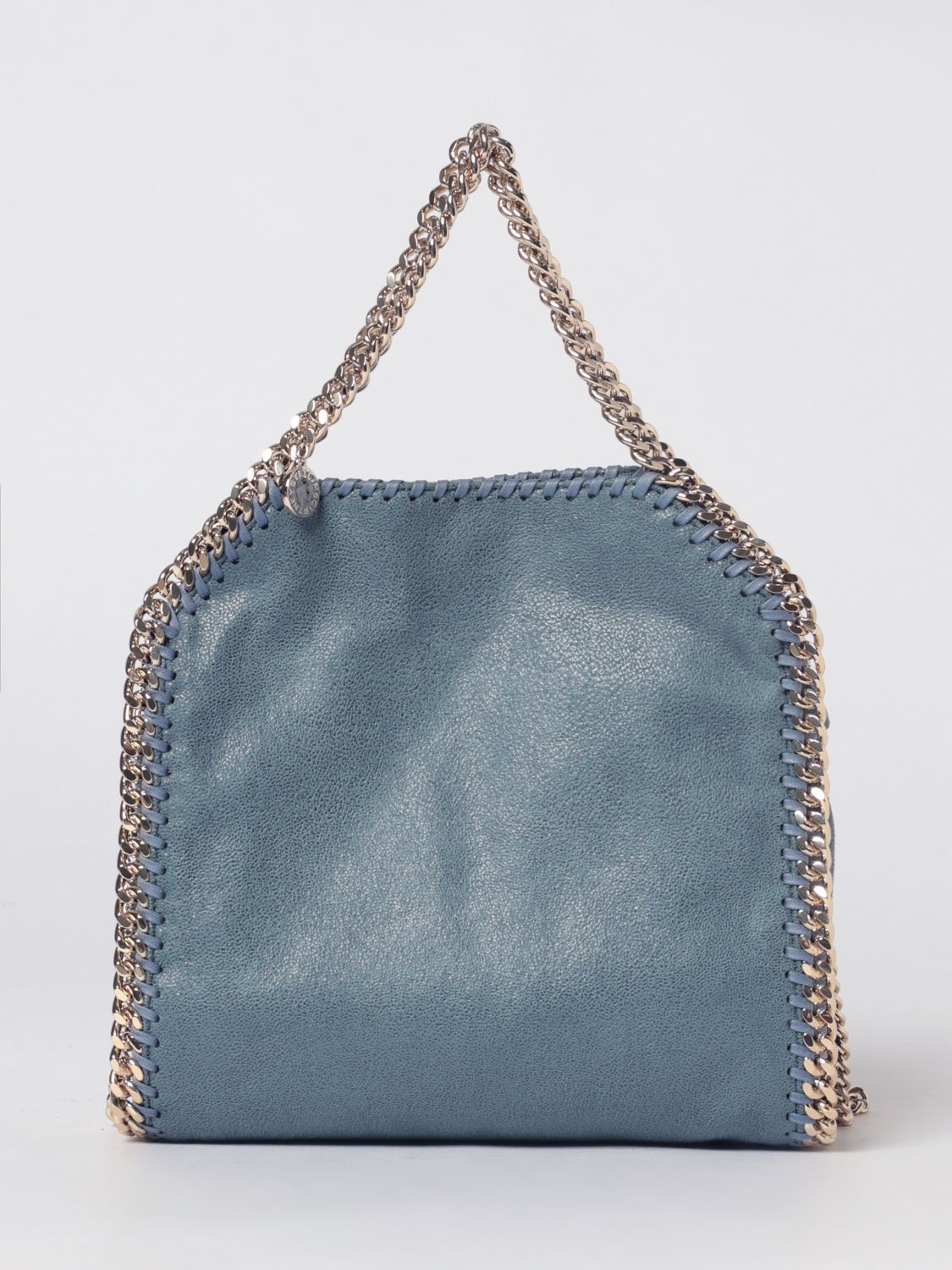 falabella faux suede bag