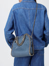 falabella faux suede bag