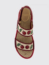 woman's heeled sandal