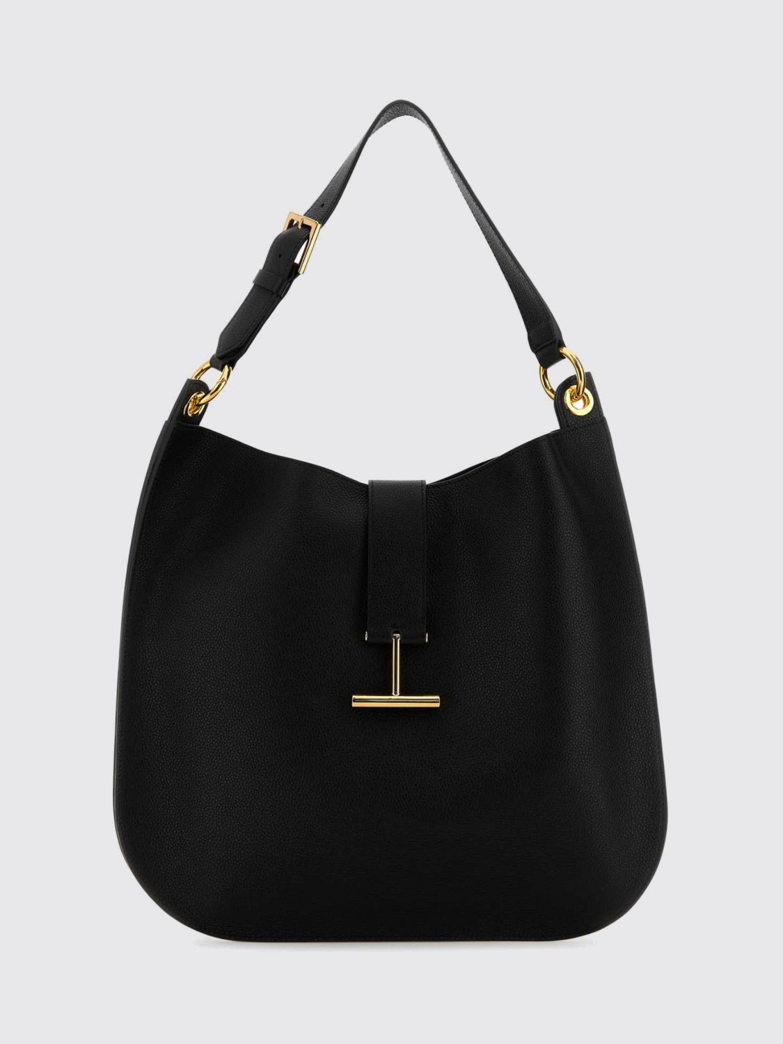 tara grained leather bag