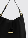 tara grained leather bag