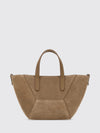 bc duo suede tote bag