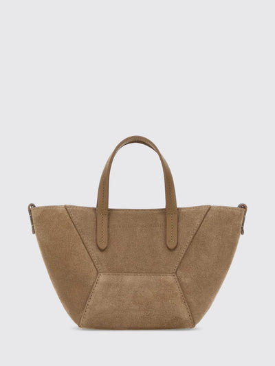 bc duo suede tote bag