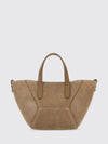 bc duo suede tote bag