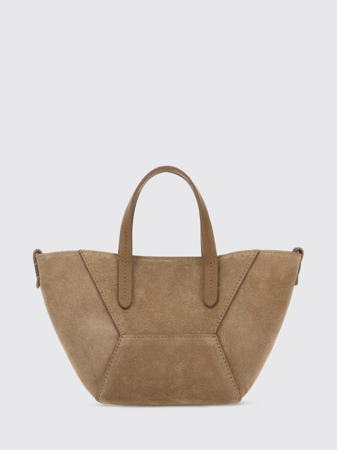 bc duo suede tote bag