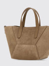 bc duo suede tote bag