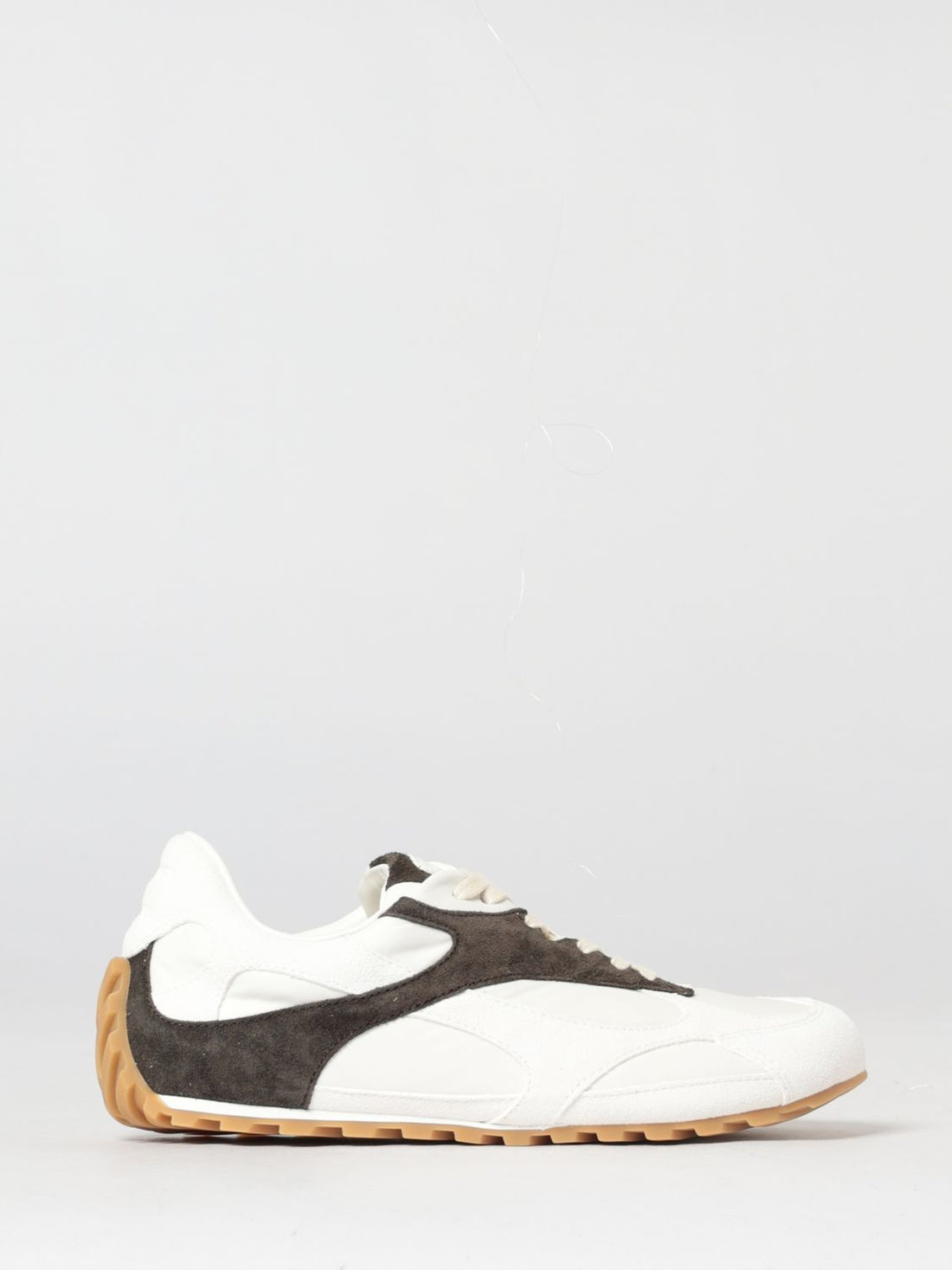 BOTTEGA VENETA 40 orbit nylon and suede sneakers