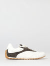orbit nylon and suede sneakers