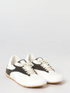 orbit nylon and suede sneakers